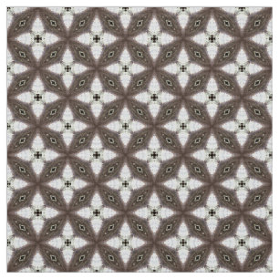 Glitch2 White Brown Furniture Fabric