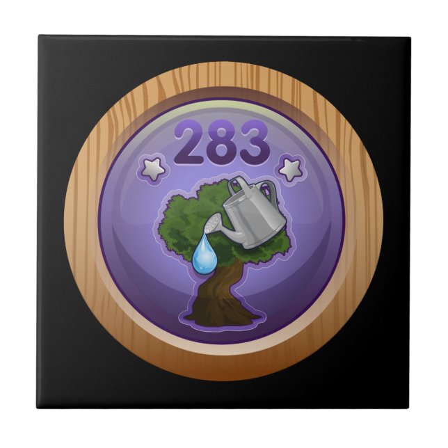 Glitch:achievement extremely promising tree hugger tile (Front)