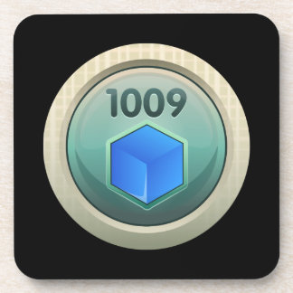 Glitch: achievement fine refiner blue class coaster