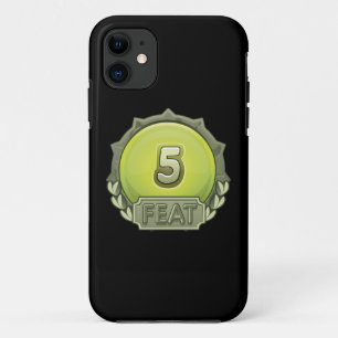 Glitch: achievement five feat under iPhone 11 case