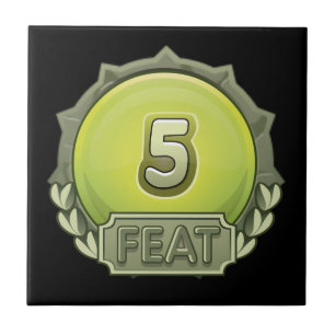 Glitch: achievement five feat under tile