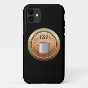 Glitch: achievement golden ladle award iPhone 11 case