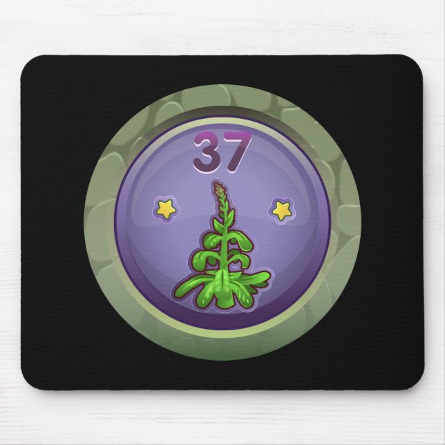 Glitch Achievement mixed herbalist Mouse Mat (Front)