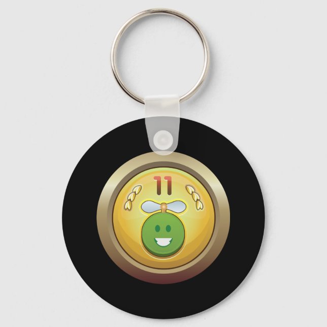 Glitch Achievement numismatizer gryphon class Key Ring (Front)