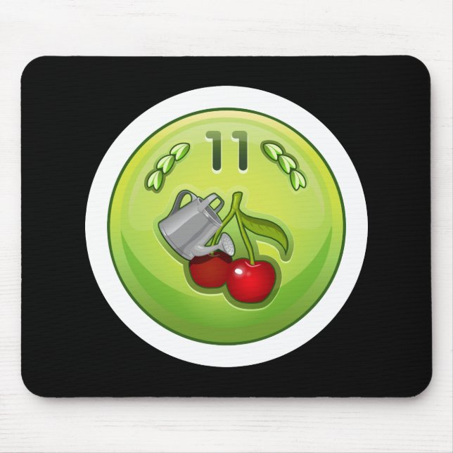 Glitch Achievement ok soaker Mouse Mat (Front)