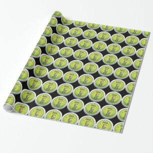Glitch Achievement order of the manatee rampant.pn Wrapping Paper