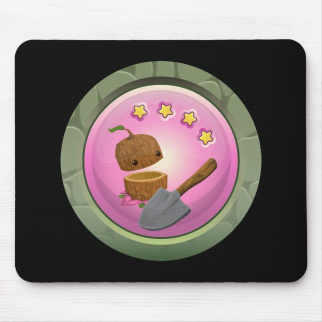 Glitch Achievement participant Mouse Mat (Front)