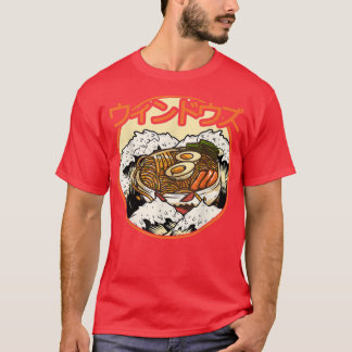 Glitch Anime Aesthetic Style Japan Grunge Vaporwav T-Shirt