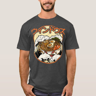 Glitch Anime Aesthetic Style Japan Grunge Vaporwav T-Shirt