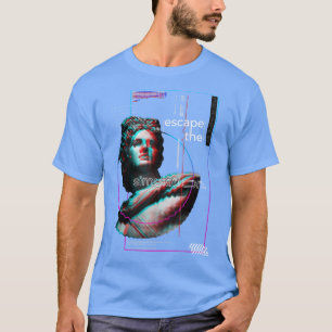 Glitch Apollo Aesthetic Streetwear T-Shirt