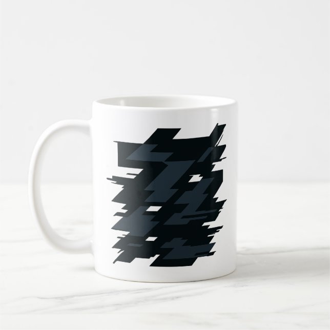 Glitch Art Classic Mug (Left)