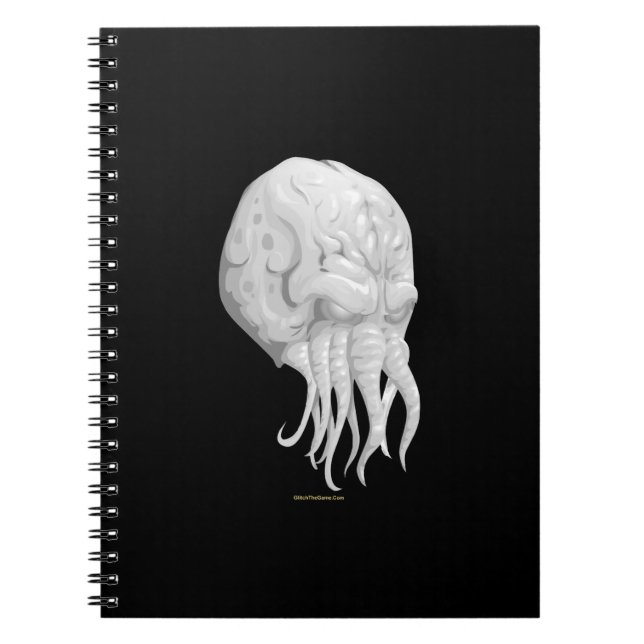 Glitch Cthulhu Mask Notebook (Front)
