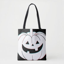 Glitch Effect Jack O Lantern Halloween