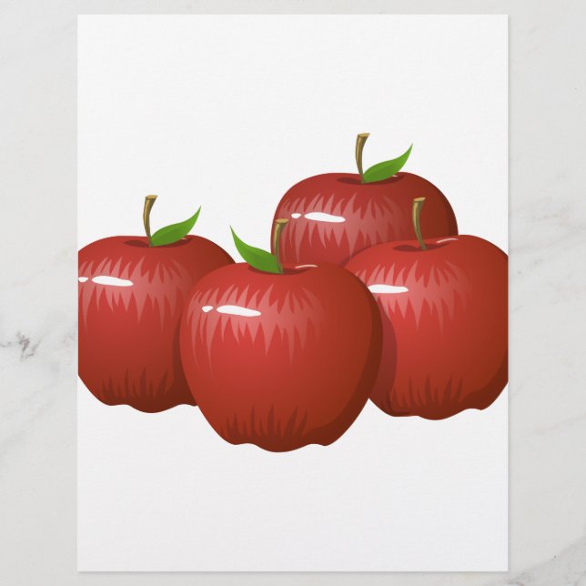 Glitch Food apple (Front)