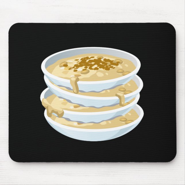 Glitch Food applejack Mouse Mat (Front)