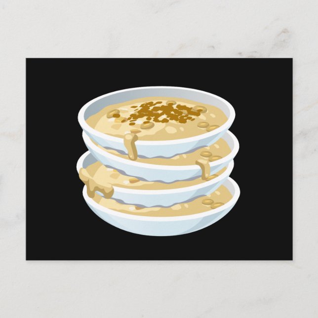 Glitch Food applejack Postcard (Front)