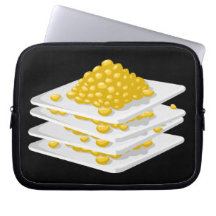 Glitch Food corn off the cob Laptop Sleeve