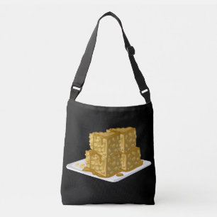 Glitch Food oaty cake Crossbody Bag