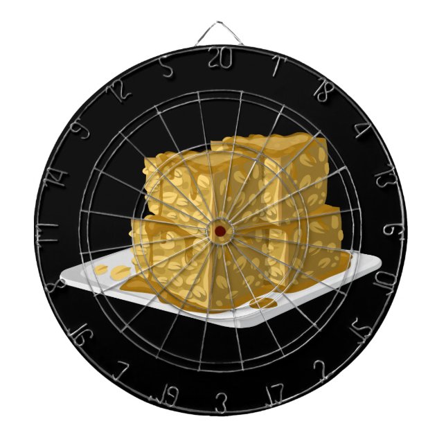 Glitch Food oaty cake Dartboard (Front)