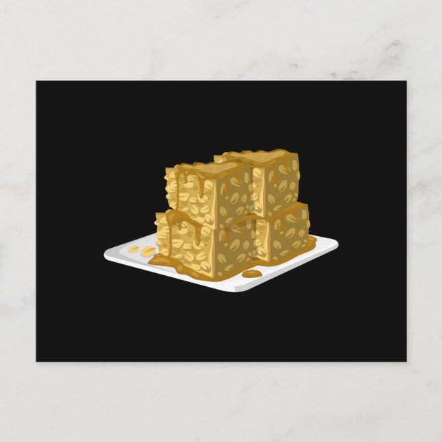 Glitch Food oaty cake Postcard (Front)