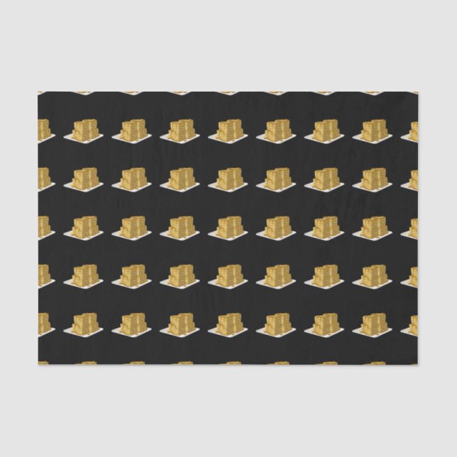 Glitch Food oaty cake Tissue Paper (Front)