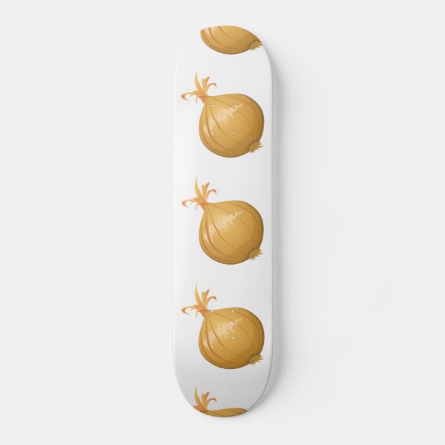 Glitch Food onion Skateboard (Front)