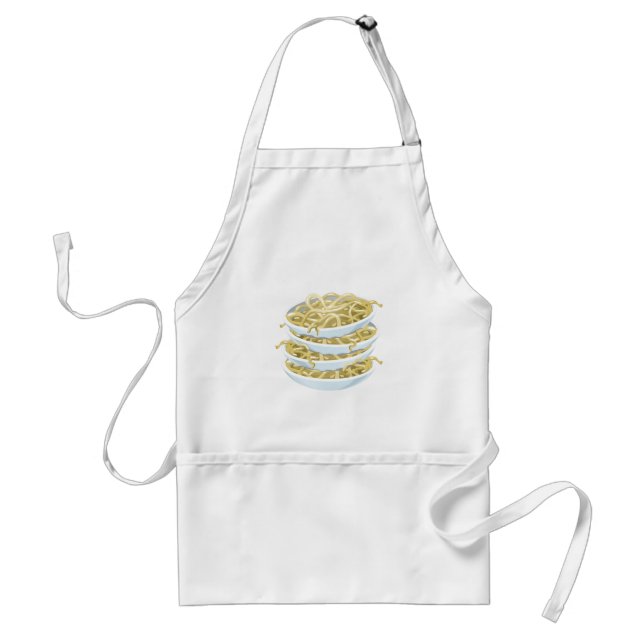 Glitch Food plain noodles Standard Apron (Front)