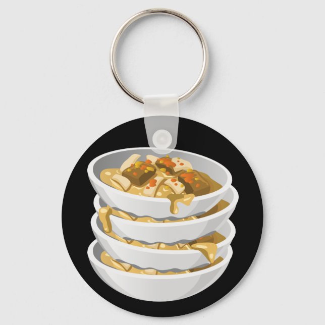 Glitch Food rich tagine Key Ring (Front)