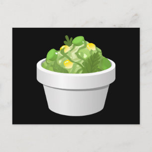 Glitch Food simple slaw Postcard