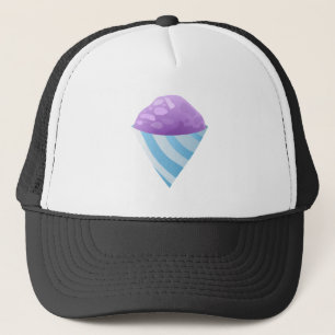 Glitch Food sno cone purple Trucker Hat
