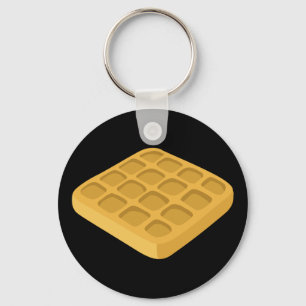Glitch Food waffles Key Ring