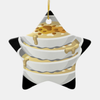 Glitch Food yummy gruel Ceramic Tree Decoration