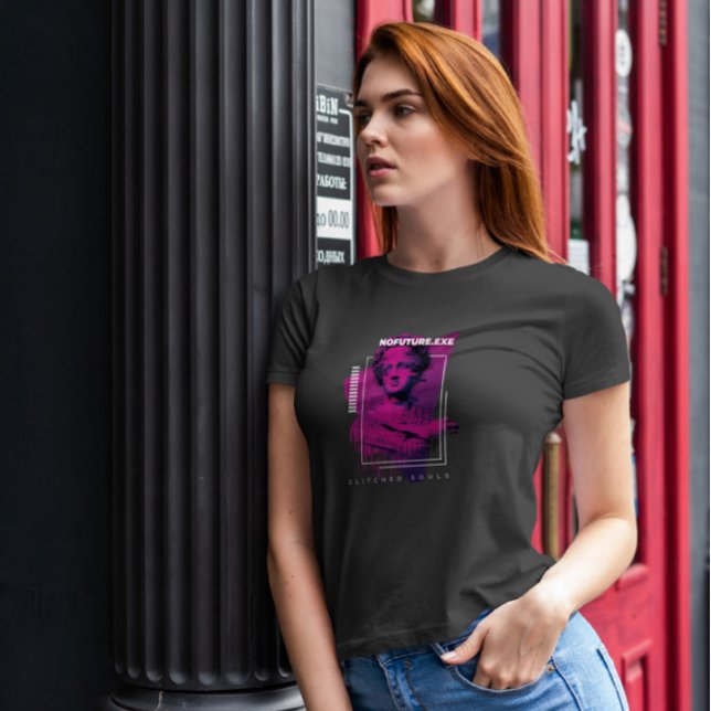 Glitch Framed Statue  T-Shirt (Creator Uploaded)