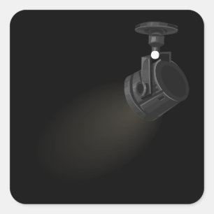 Glitch furniture ceilinglamp ceiling stage light square sticker