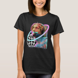 Glitch Greek Statue Retrowave Synthwave Vaporwave  T-Shirt