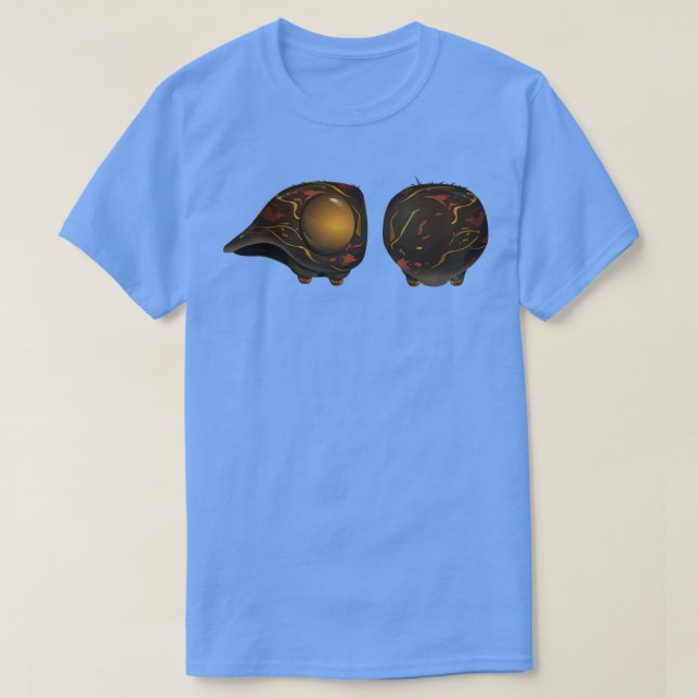 Glitch Hats caterpillar mask 2 T-Shirt (Design Front)