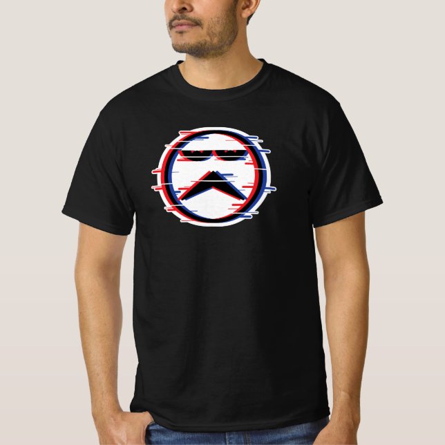 Glitch Men's Value T-Shirt (Front)