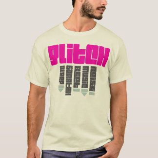 Glitch Pink - man, natural T-Shirt