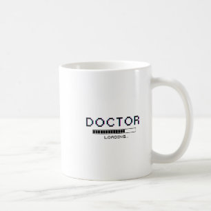 Glitch Pixel Doctor Loading Humour Coffee Mug