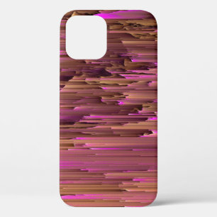 glitch Texture Overlays TV Vintage Frame Filmsback iPhone 12 Case