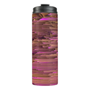 glitch Texture Overlays TV Vintage Frame Filmsback Thermal Tumbler
