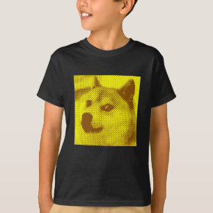 Glitched, pop art halftone design T-Shirt