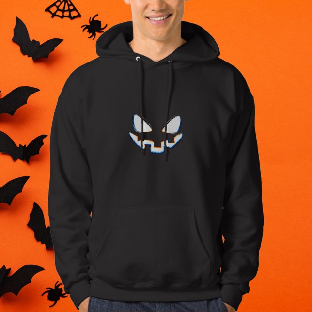 Glitchy Ghoulish Pumpkin Hoodie (Creator Uploaded)