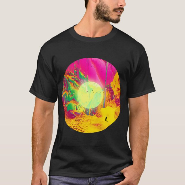 Glitchy Trail T-Shirt (Front)
