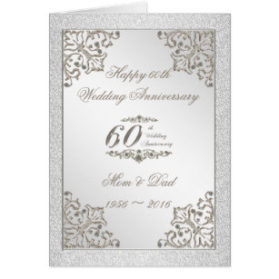  Diamond  Wedding  Anniversary  Cards  Invitations Zazzle co uk 