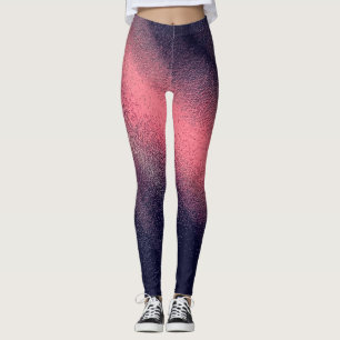 Glitter Abstract Pattern Leggings