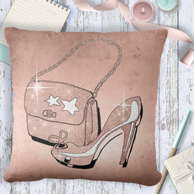 Glitter and Shine Accessories Rose Gold ID675 Cushion (Creator Uploaded)