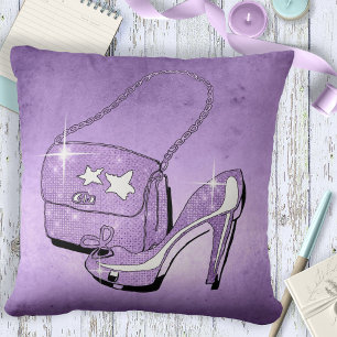 Glitter and Shine Accessories Violet ID675 Cushion