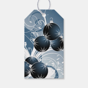 Glitter And Sparkle Ornaments Gift Tag