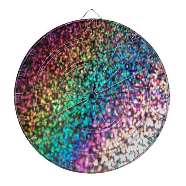 Glitter And Sparkles Dartboard (Front)